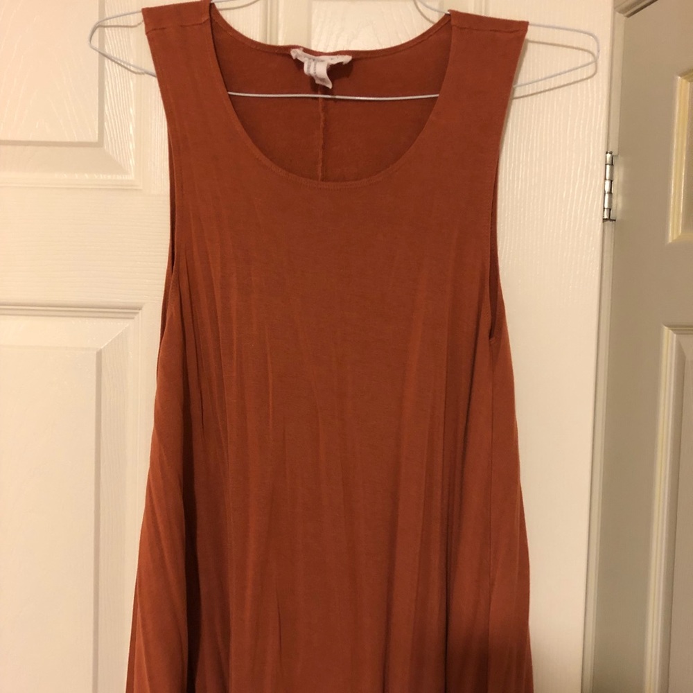 FOREVER21 Rust Colored Dress